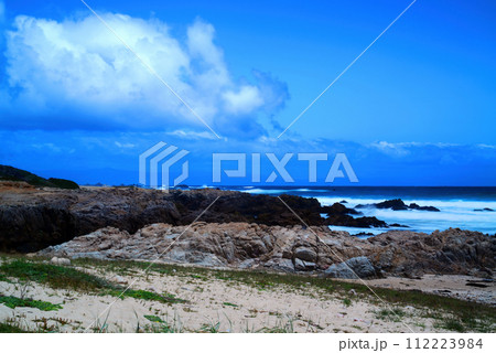 Time Lapse Surf Breaking Asilomar State Marine Reserve California Time Lapse Surf Breaking Asilomar State Marine Reserve California 112223984