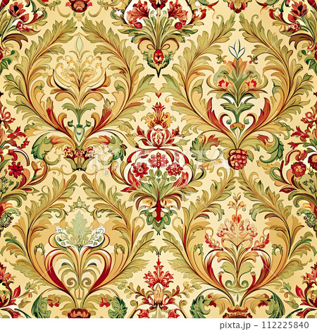 pattern with flowers pattern with flowers 112225840