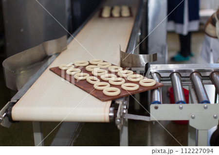 Industrial line for the production of cookies 112227094