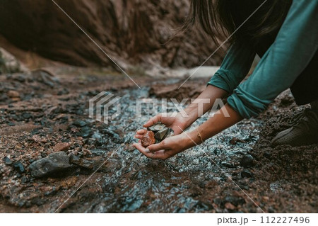water on the mountain 112227496