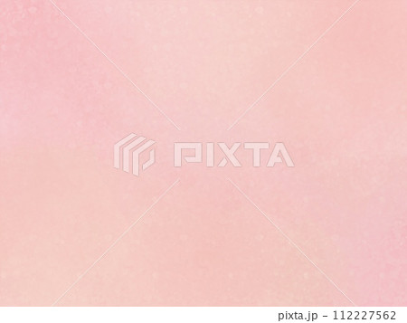 水彩テクスチャの背景素材(ピンク－紙) 112227562