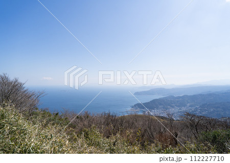 岩戸山の山頂から見た景色（熱海） 112227710