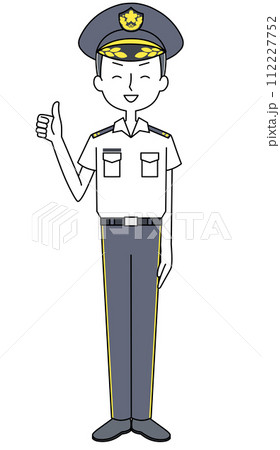 グッドサイン 陸上自衛隊(夏制服・半袖)のイラスト グッドサイン 陸上自衛隊(夏制服・半袖)のイラスト 112227752