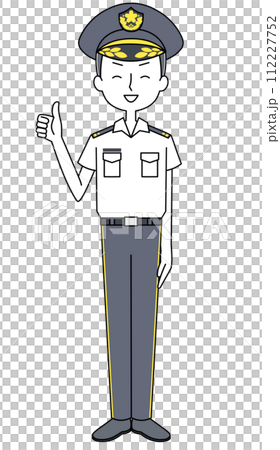 グッドサイン 陸上自衛隊(夏制服・半袖)のイラスト グッドサイン 陸上自衛隊(夏制服・半袖)のイラスト 112227752