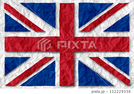 Great Britain Paper Flag 112229338