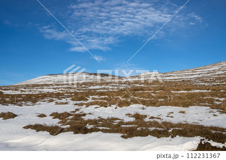 Nature with an autumn snow. Iceland Nature with an autumn snow. Iceland 112231367