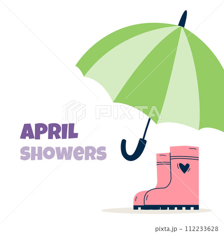 Rain Boot and Umbrella Rain Boot and Umbrella 112233628