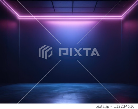 The concrete floor and studio room with smoke float up the interior for display products The concrete floor and studio room with smoke float up the interior for display products 112234510