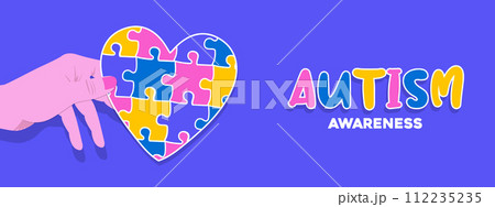 Autism Awareness Day illustration 112235235