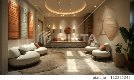 A Living Room Filled With Lots of Furniture 112235245
