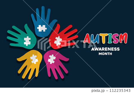 Autism Awareness Day illustration Autism Awareness Day illustration 112235343