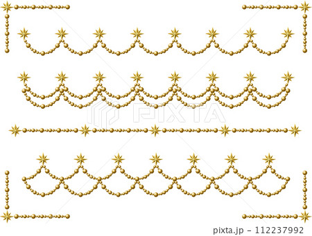 パール、八角星、ラインセット1-1 112237992