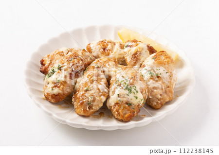 鶏つくねのチーズ焼き 鶏つくねのチーズ焼き 112238145