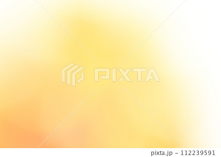 パステルイエロー、オレンジのふんわりな背景 パステルイエロー、オレンジのふんわりな背景 112239591