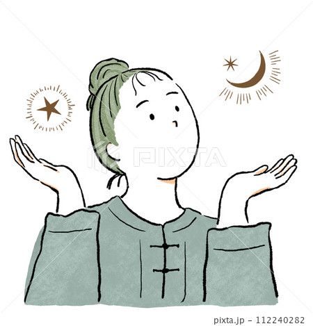 十二星座の天秤座の女の子 112240282