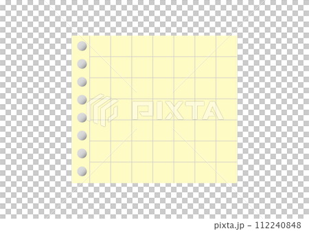 Illustration of notepad Illustration of notepad 112240848