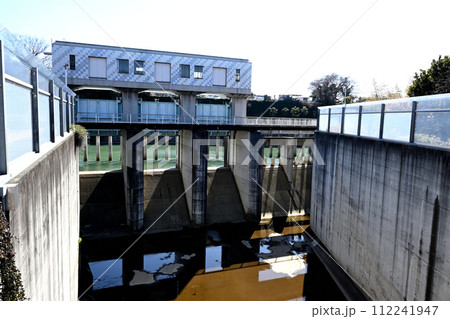 帷子川分水路分流堰 112241947