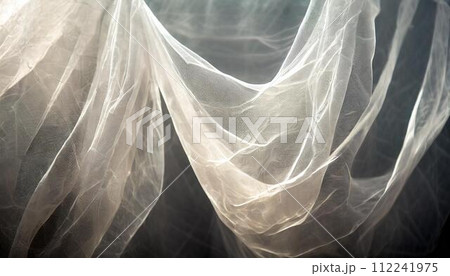 背景素材・シフォン（AI生成画像） 112241975