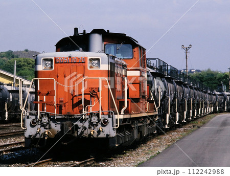 2001年金田駅のDD51セメント列車 2001年金田駅のDD51セメント列車 112242988