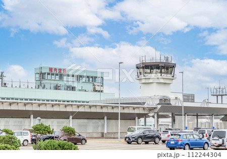 北海道稚内市 晴天の稚内空港 北海道稚内市 晴天の稚内空港 112244304