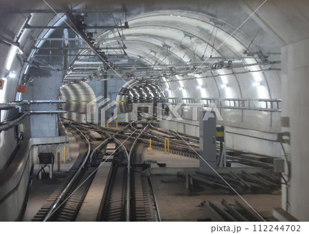 地下鉄　七隈線のトンネル 112244702