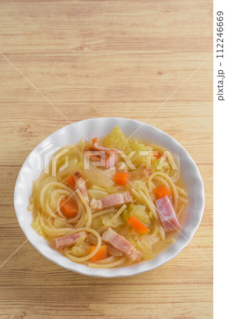 スープパスタ スープパスタ 112246669