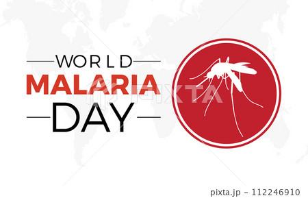World Malaria Day Observed every year of April 25, Vector banner, flyer, poster and social medial template design. World Malaria Day Observed every year of April 25, Vector banner, flyer, poster and social medial template design. 112246910