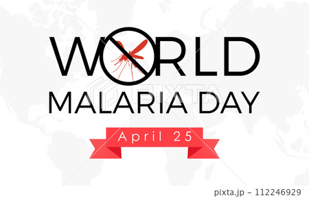World Malaria Day Observed every year of April 25, Vector banner, flyer, poster and social medial template design. World Malaria Day Observed every year of April 25, Vector banner, flyer, poster and social medial template design. 112246929