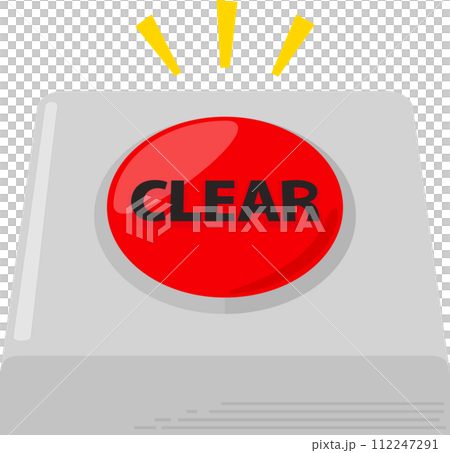 紅色開關顯示“CLEAR” 紅色開關顯示“CLEAR” 112247291