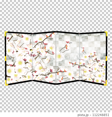 白銀屏風 112248851