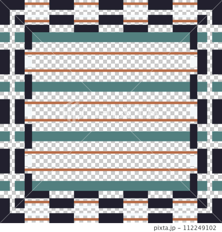 正方形フレーム_07_9 正方形フレーム_07_9 112249102