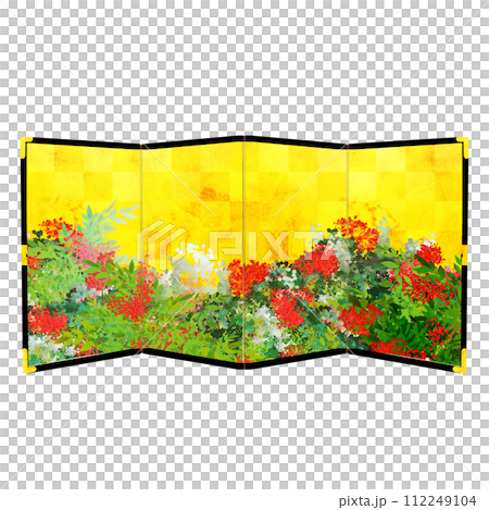 南天金色屏風 112249104