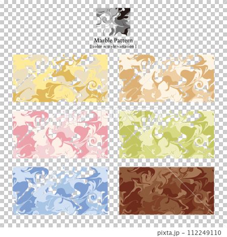 Marble pattern/color variations 112249110