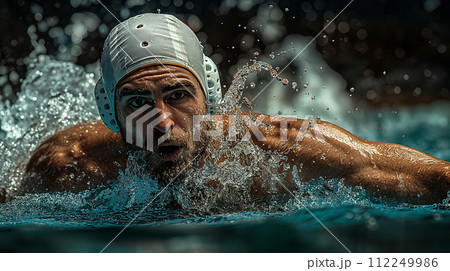 水球の選手 水球の選手 112249986