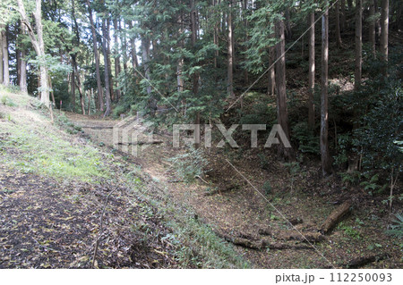 千福城跡　大掘切 112250093