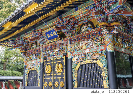 早春の瑞鳳殿　拝殿　宮城県仙台市 112250261