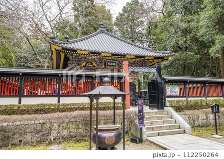 早春の瑞鳳殿 拝殿 宮城県仙台市 早春の瑞鳳殿 拝殿 宮城県仙台市 112250264