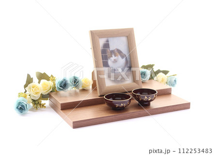 ペット供養用の祭壇 手元供養用の写真立て7 112253483