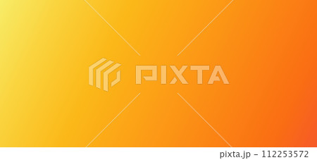 Yellow-orange gradient. Rectangular wide bright background. Warm washed out shade for summer banner 112253572