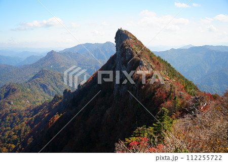 石鎚山　紅葉　四国　愛媛　 112255722