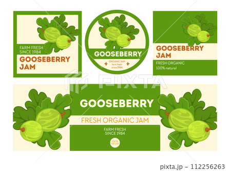Natural Gooseberry Jam Artwork Natural Gooseberry Jam Artwork 112256263