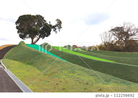 草滑り 草そり 響灘緑地 グリーンパーク 福岡県 北九州市 若松区 公園 草滑り 草そり 響灘緑地 グリーンパーク 福岡県 北九州市 若松区 公園 112256692