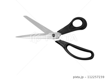 Scissors for sewing on white Scissors for sewing on white 112257239