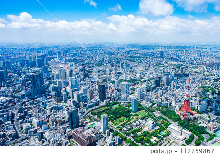 東京 都心部 空撮写真 東京 都心部 空撮写真 112259867