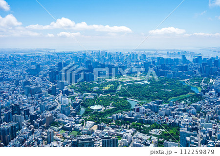 東京 都心部 空撮写真 112259879