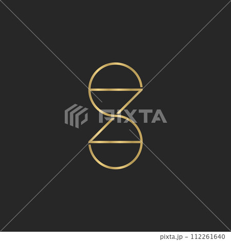 ZS or SZ logo and icon design 112261640