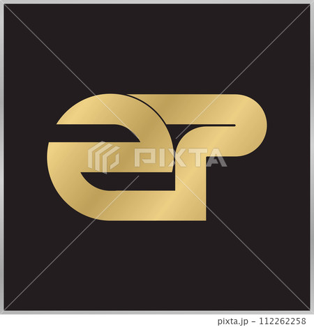 ZP or PZ logo and icon design 112262258