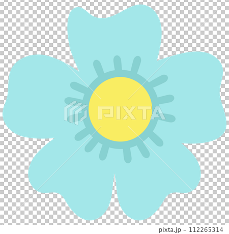 hello spring hand drawn abstract nordic flower symbol object daisy hello spring hand drawn abstract nordic flower symbol object daisy 112265314