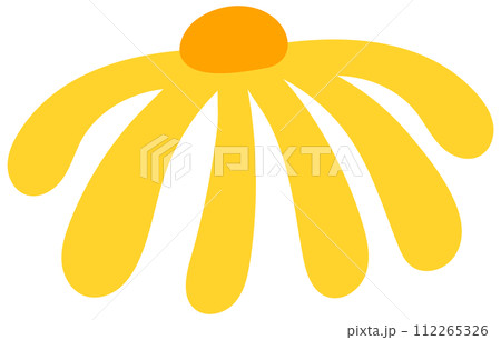 hello spring hand drawn abstract nordic flower symbol object daisy hello spring hand drawn abstract nordic flower symbol object daisy 112265326