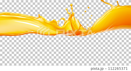 splash, orange, fruit 112265371